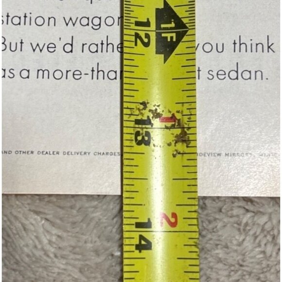 Volkswagen Squareback Sedan Print Ad Poster Vintage 1960s 13.5 x 10.5" - Picture 7 of 9